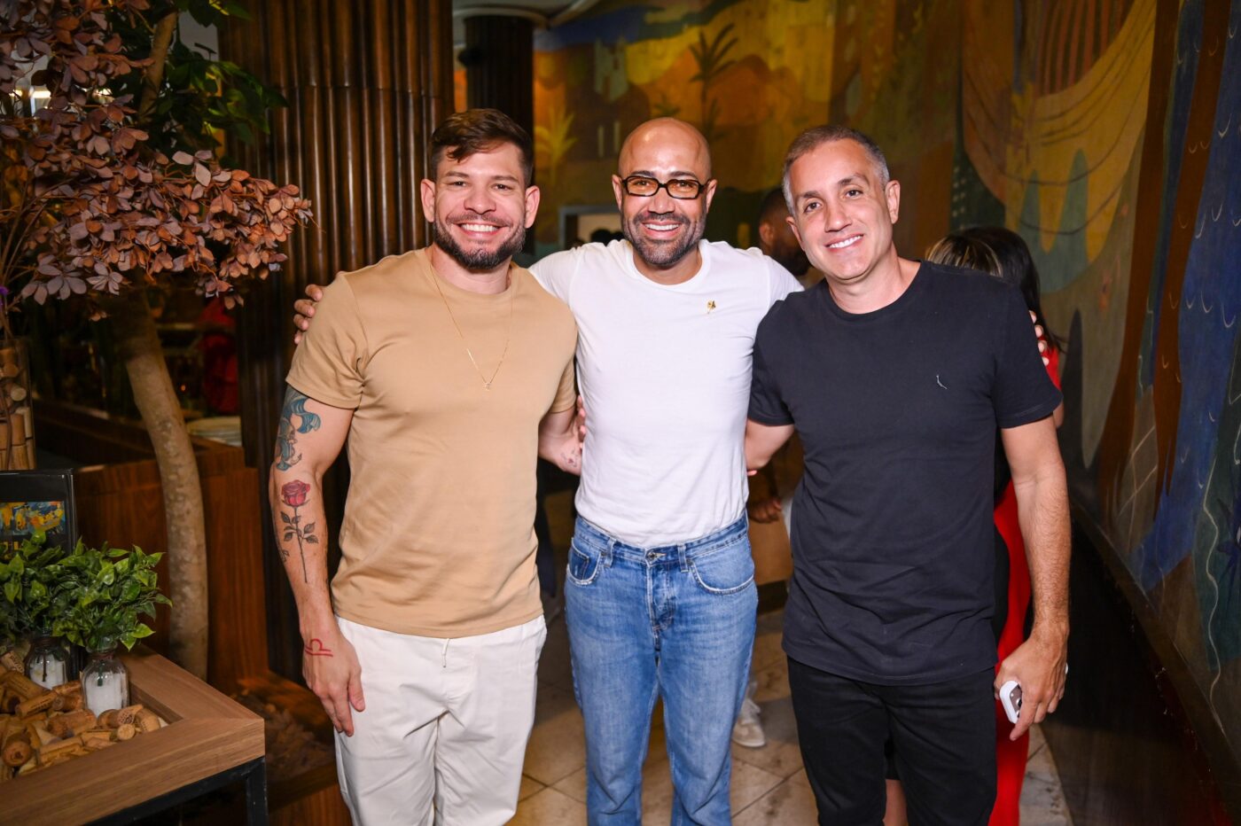 Daniel Vavá, Vini Figueira e André Magal