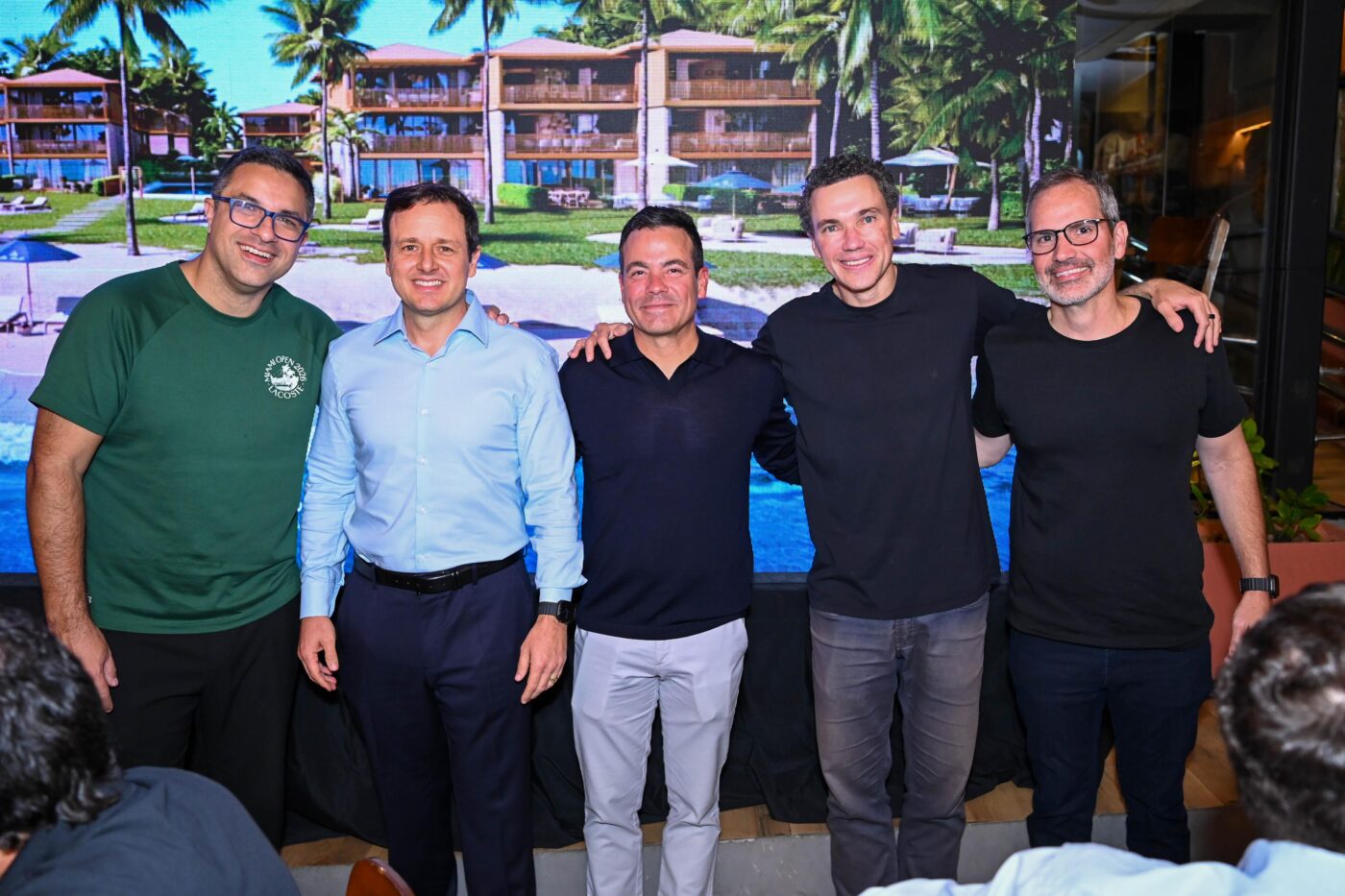 Fernando Nardini, Marcelo Castro Lima, Bruno Ramalho, Bruno Soares e Hassan Luedy