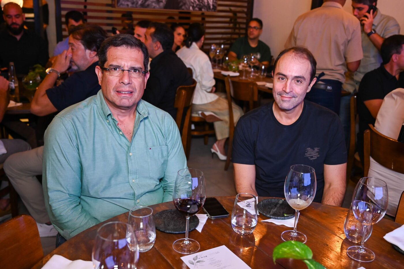 Jarbas Araújo e Pedro Mottin