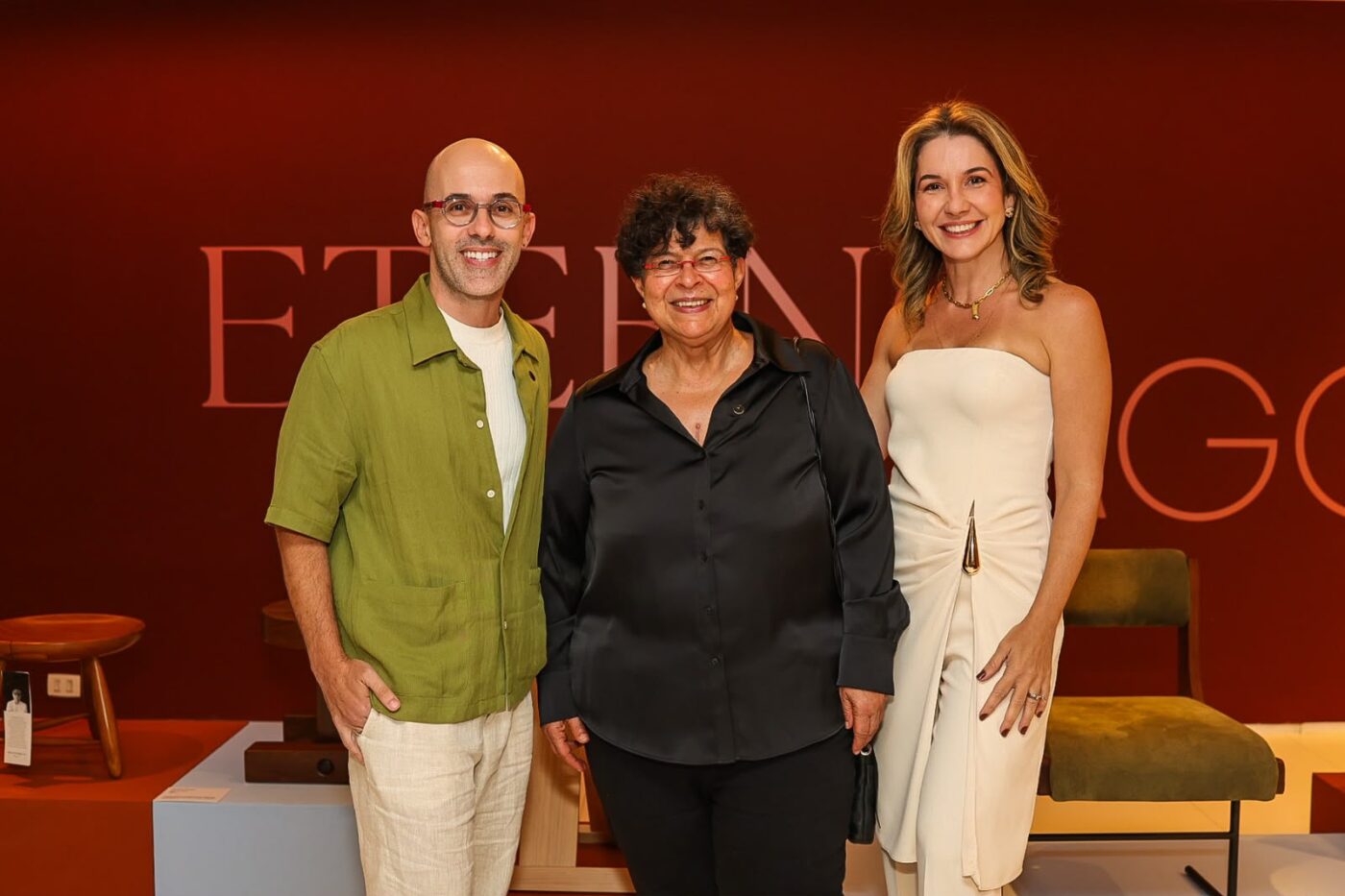 Gabriel Magalhães, Maria Cecilia  Loschiavo e Manuela Andrade