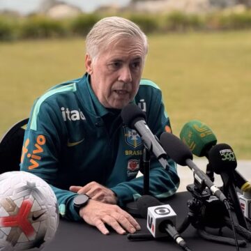 Ancelotti confirma Vini Jr., Raphinha, Endrick e Estêvão como titulares contra a Austrália