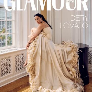 Baiano de Nazaré das Farinhas assina produção de capa da Glamour Brasil com Demi Lovato