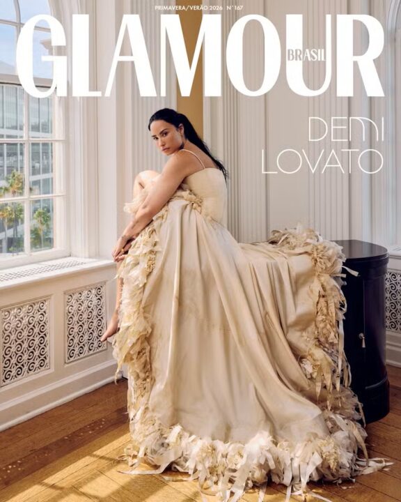 Baiano de Nazaré das Farinhas assina produção de capa da Glamour Brasil com Demi Lovato