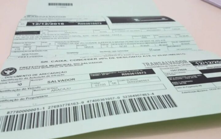 Projeto de lei prevê divulgação mensal de arrecadação e destino de multas de trânsito em Salvador