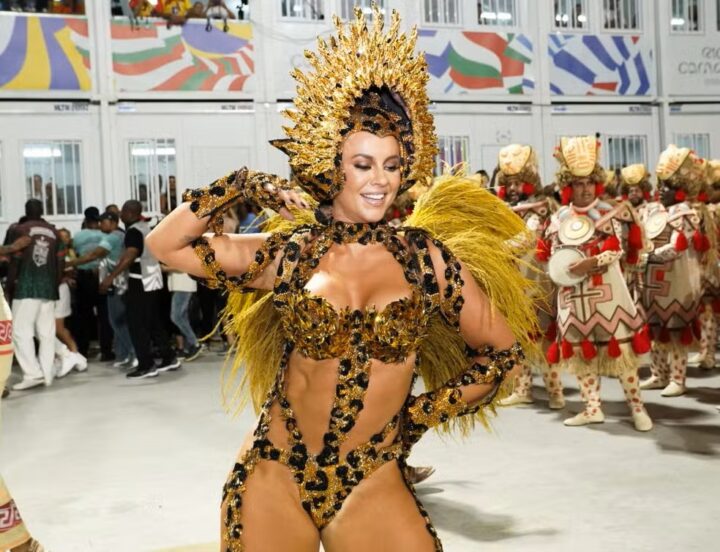 Paolla Oliveira parabeniza Anitta como nova rainha de bateria da Grande Rio: “Seja feliz e grandiosa”