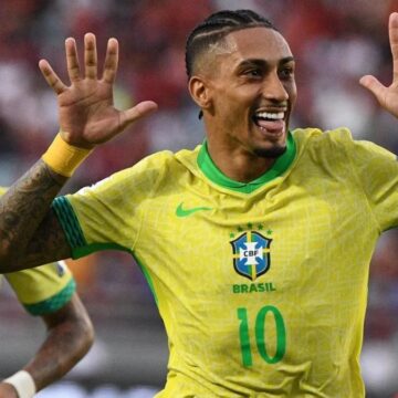 Vanderson marca, Austrália vira e Raphinha deixa tudo igual para o Brasil em 1º tempo