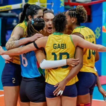 Brasil bate Argentina, é campeão Sul-Americano de Vôlei e garante vaga em Los Angeles 2028