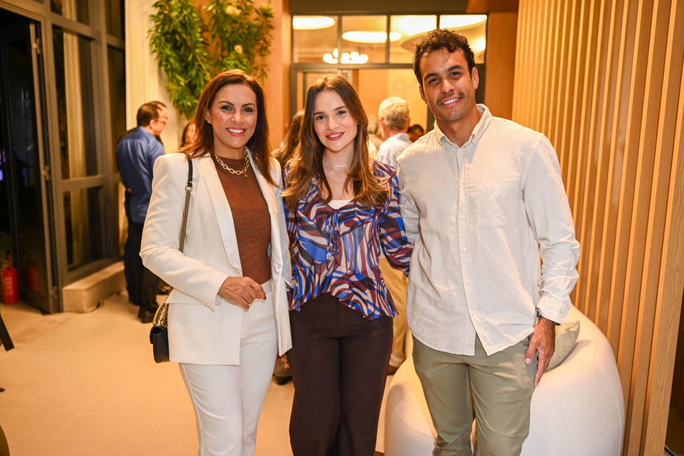 Zama Brasileiro, Renata Zampier e Lucas Brasileiro