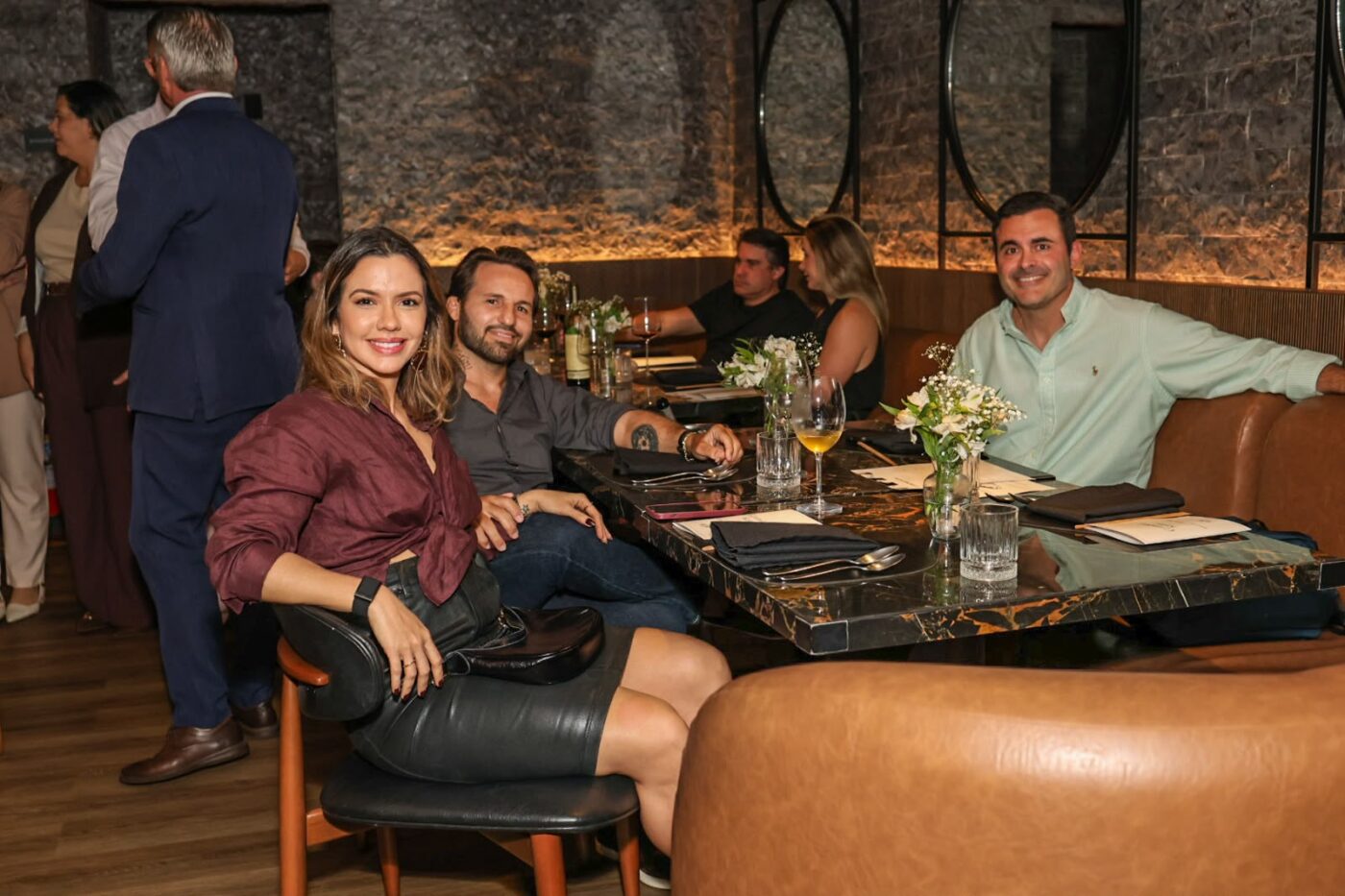 Ana Goes, Rafael Ribeiro e Rafael Fachinetti