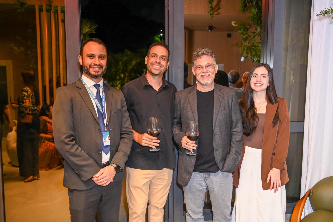 Fabrício Maia, Anderson Carneiro, Marcos e Isabela Melo