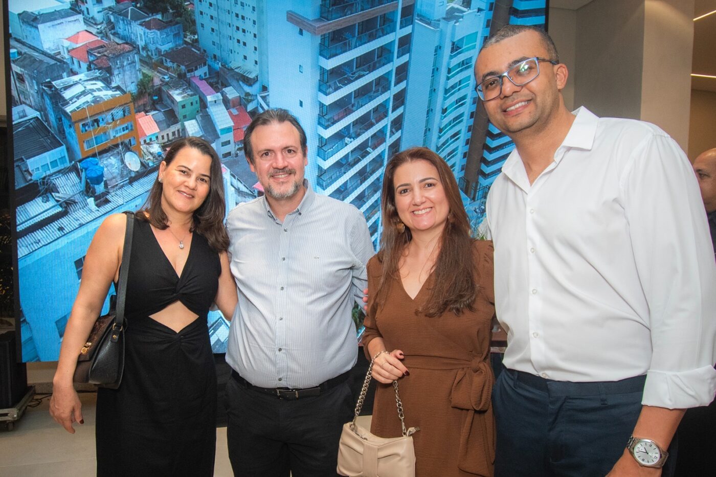 Márcia Cristina, René Octávio Dantas Neto, Daiara e Tiago Talmon