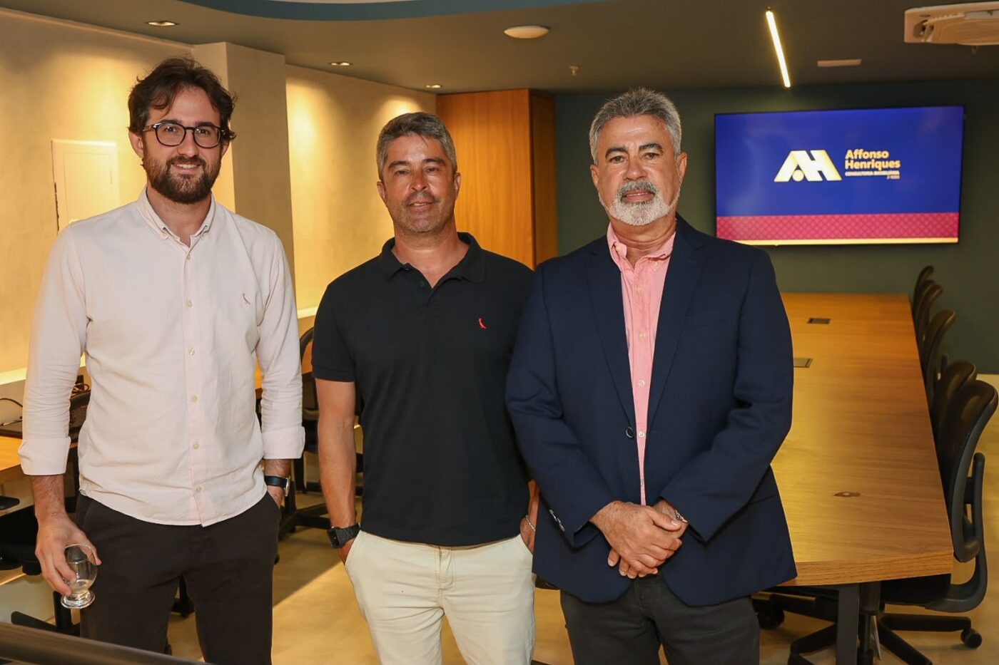 Raphael Kottler, Rogério Valente e Roberto Teixeira