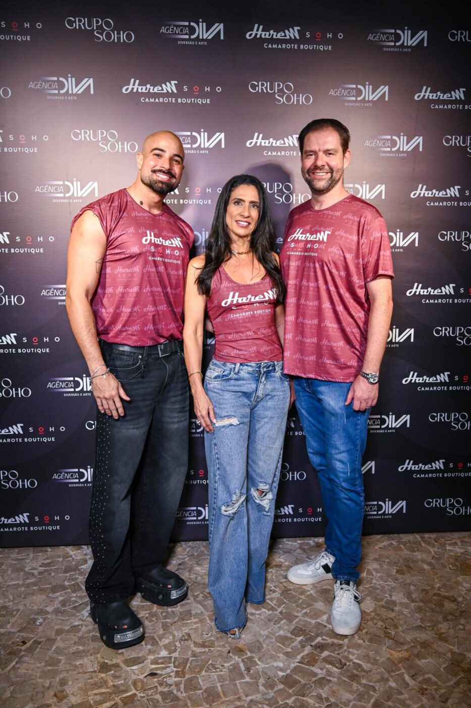 Alisson Shorts, Karine Queiroz e Max Heindl