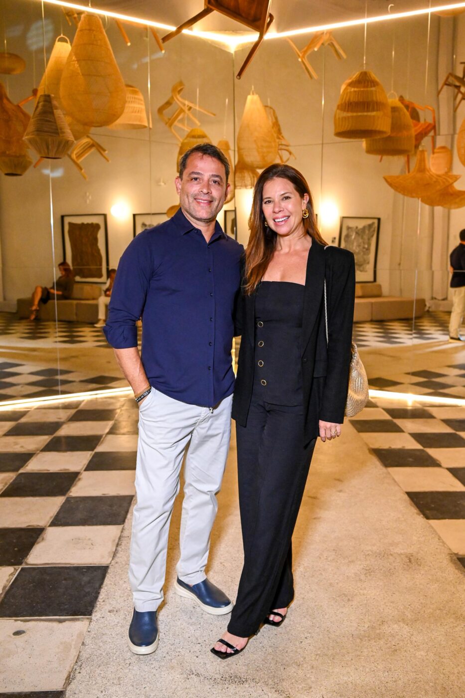 Rôni César e Camila Marinho