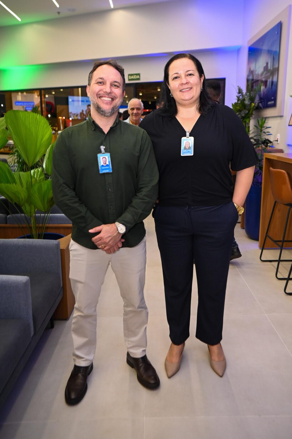 Adann Serpa e Bianca Marques