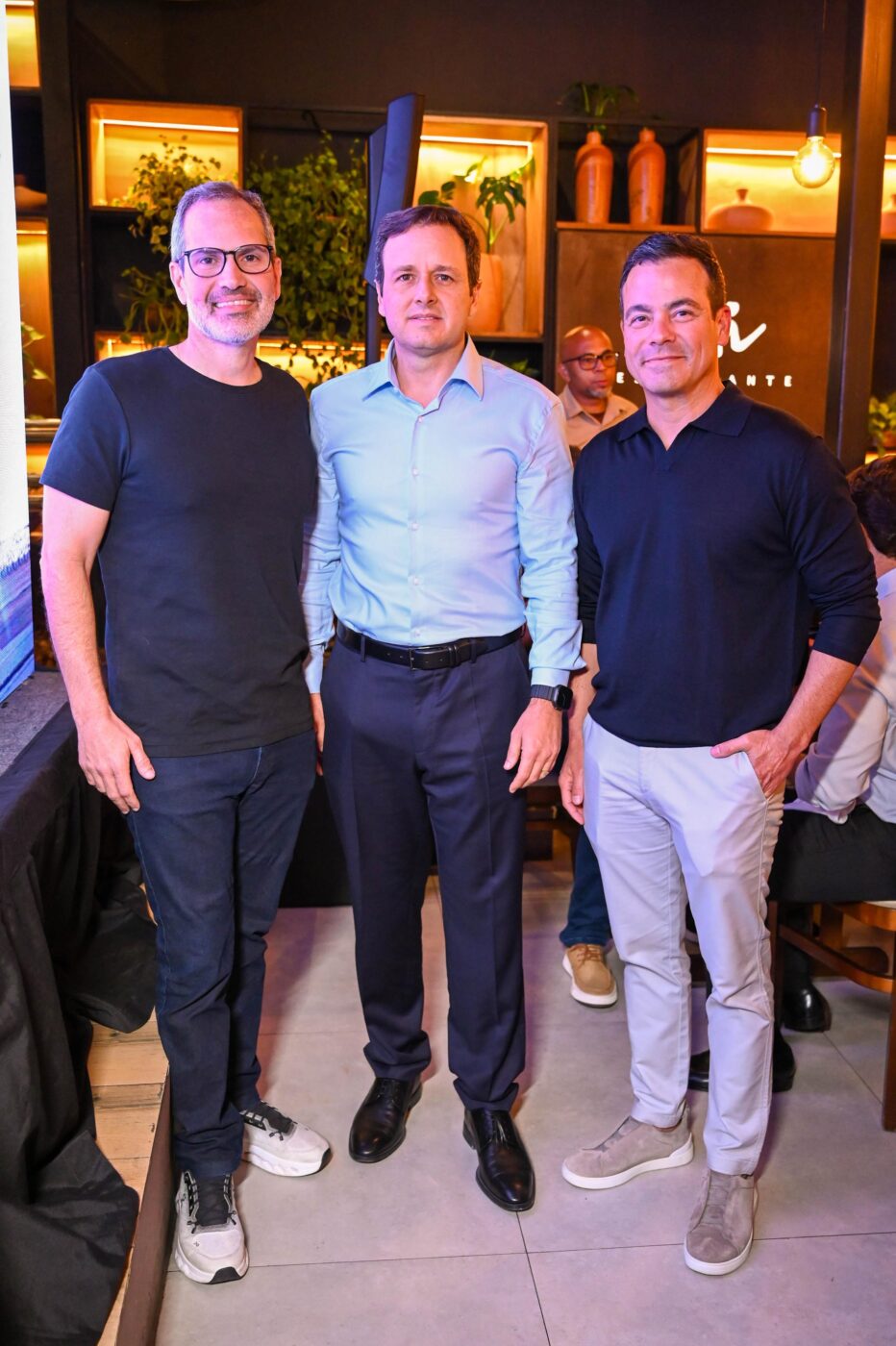 Hassan Luedy, Marcelo Castro Lima e Bruno Ramalho