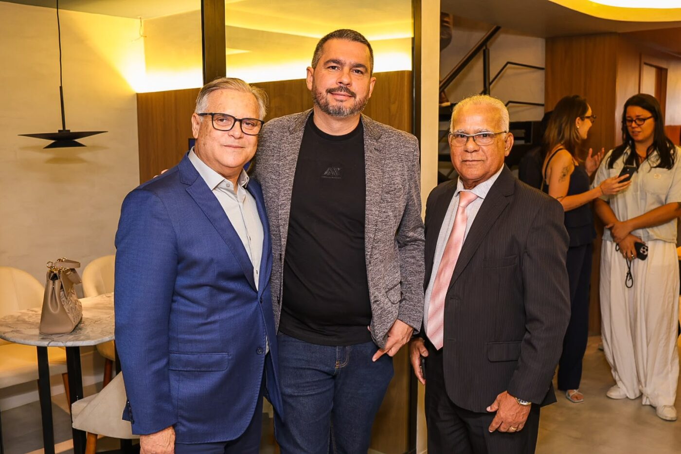 Affonso Henriques, Rodrigo Leite e Eliel Teixeira
