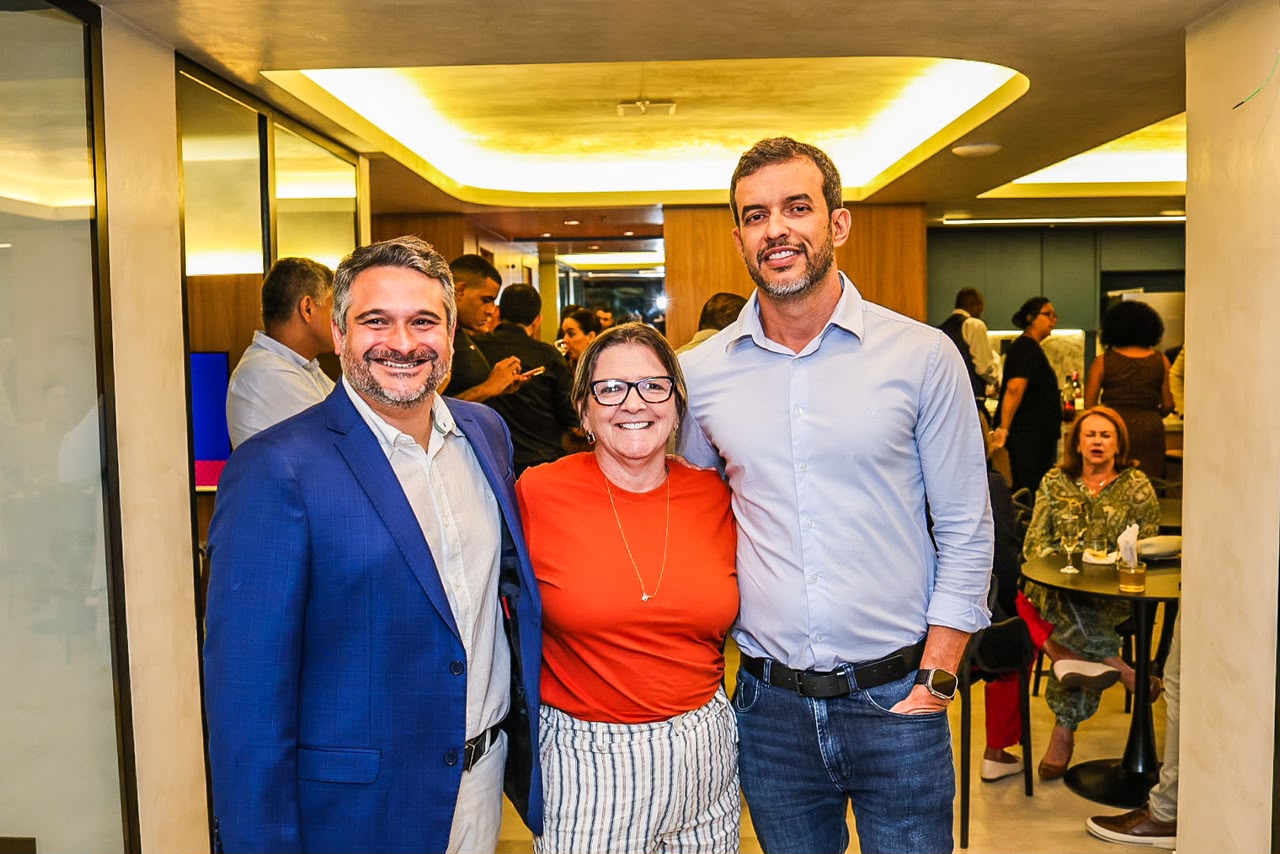César Murilo, Márcia Cerqueira e Mateus Marcolini