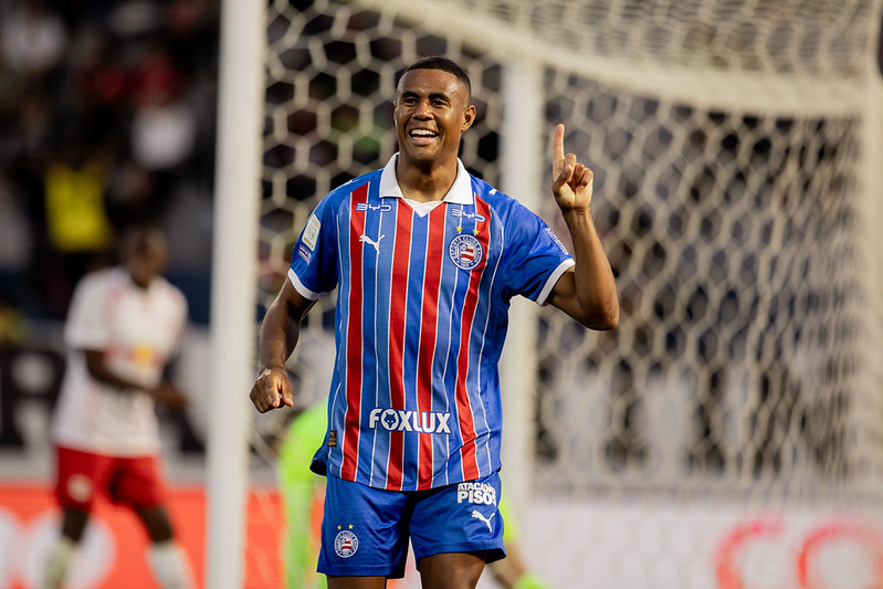 Bahia vence o Bragantino por 3 a 2 no Brasileirão