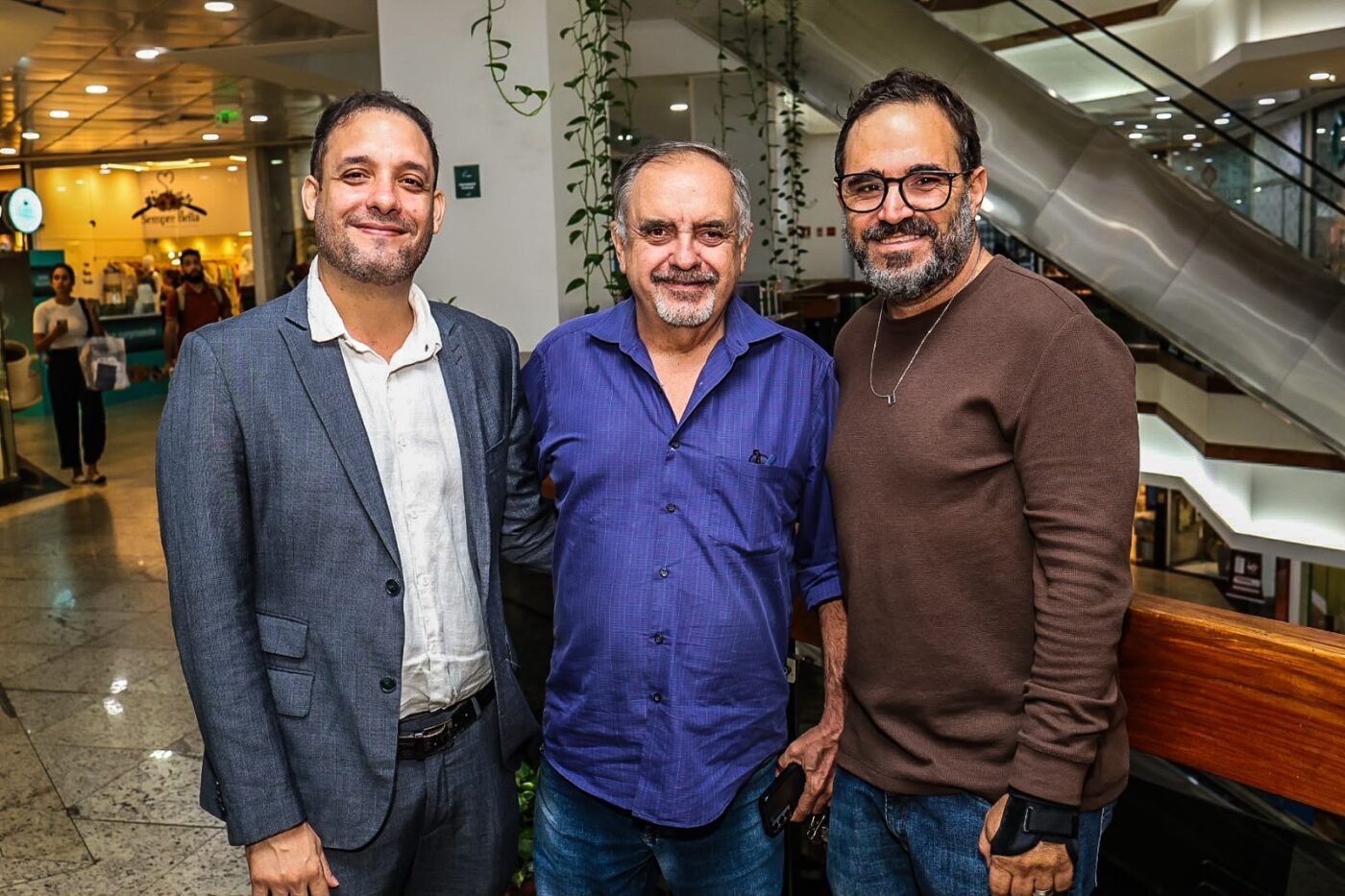 Diego Santana, Almir Miranda  e João Melo