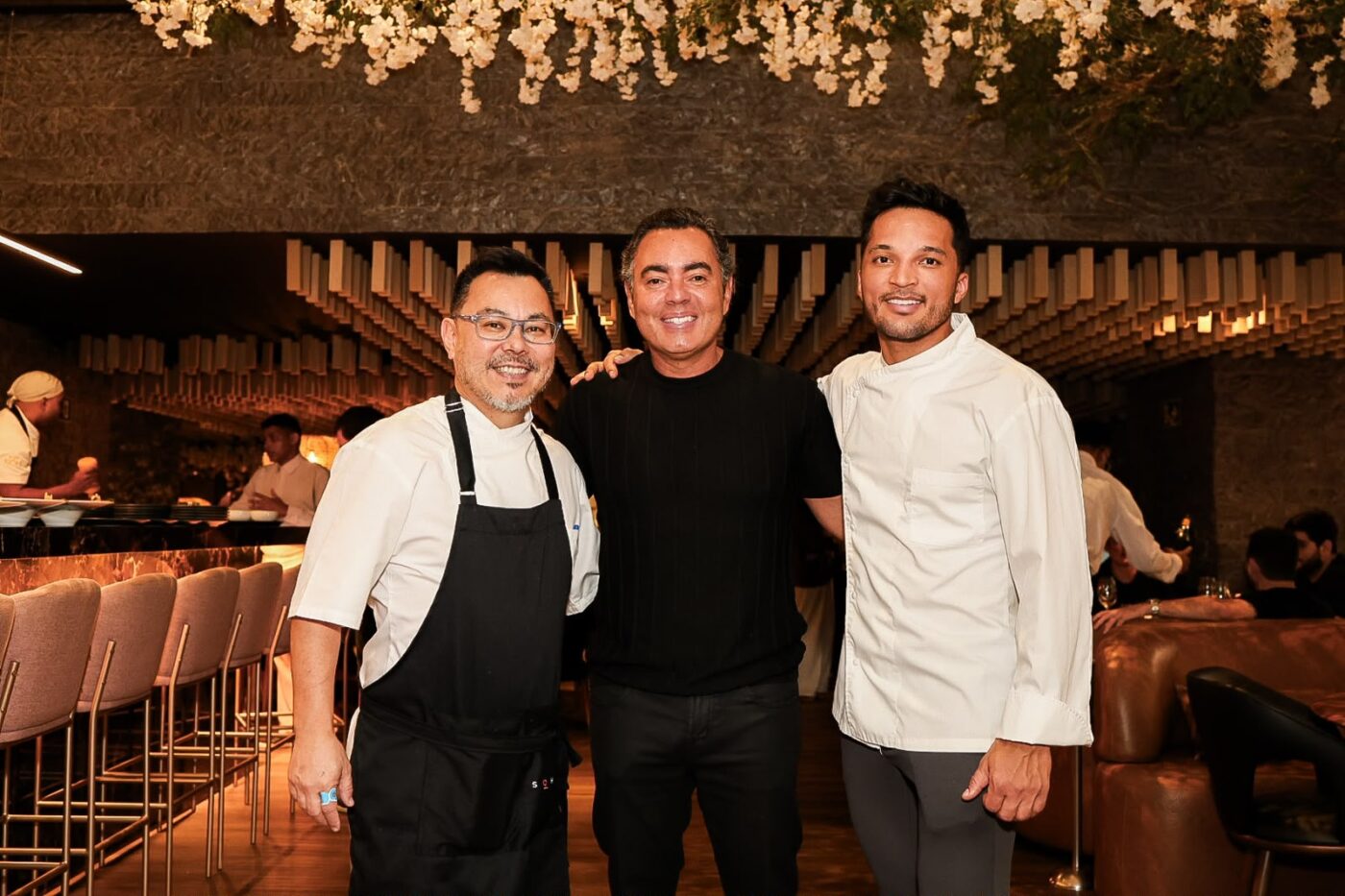 Marcelo Fugita, Murcio Dias e David Fonseca