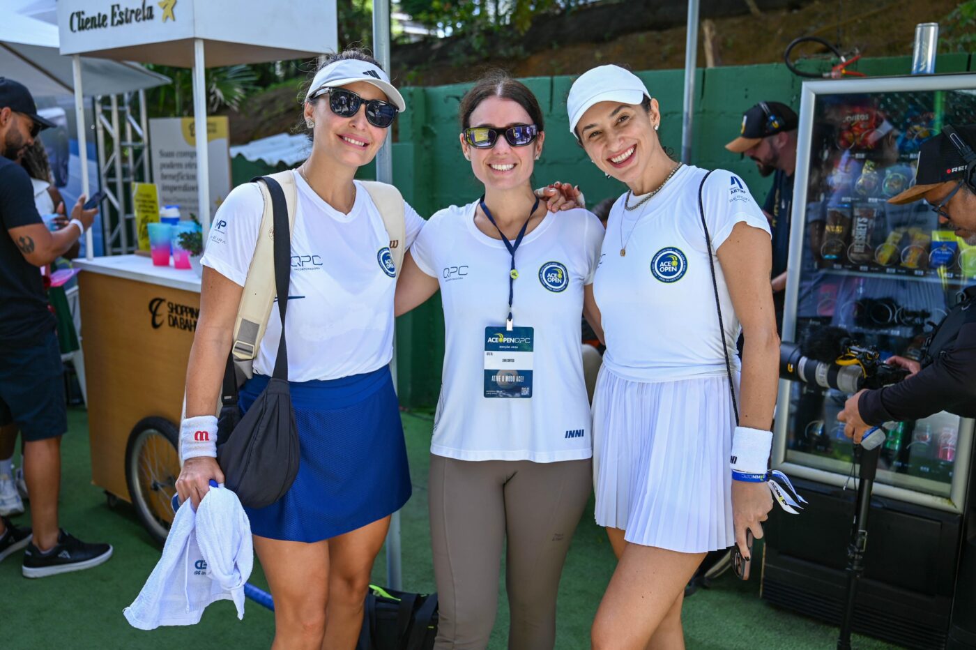 Marina Von, Livia Cortizo e Vanessa Bulhões