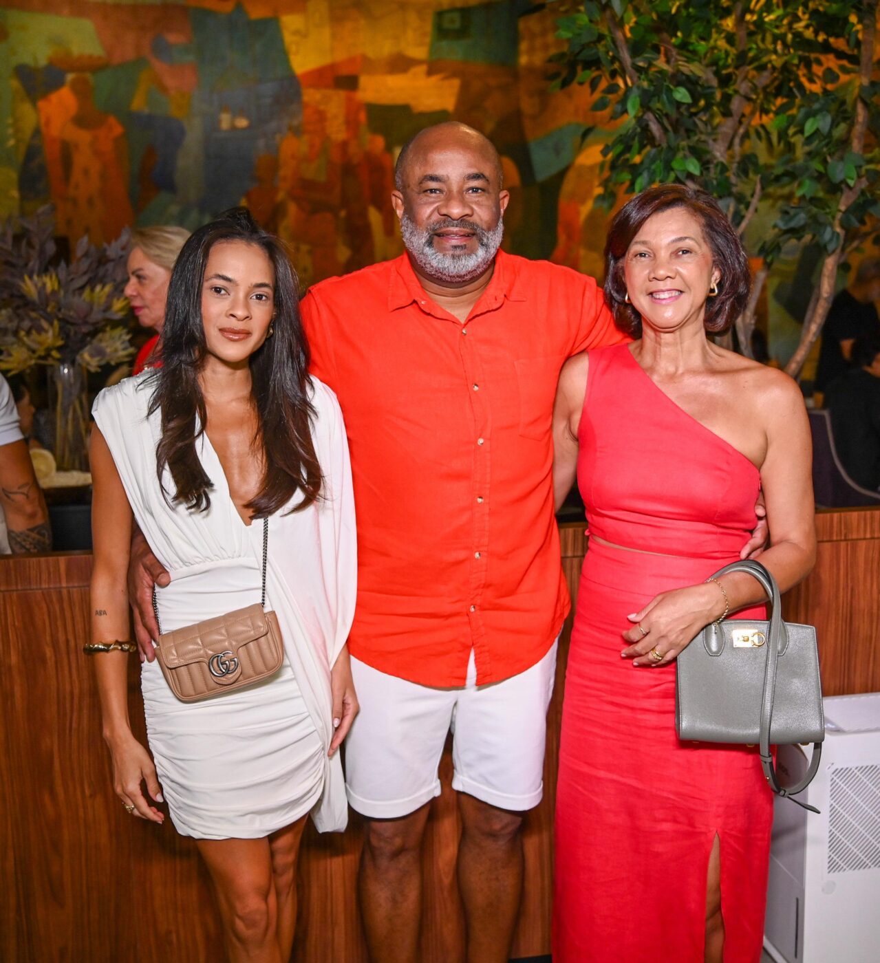 Adricia Lima Carvalho, Claudio Lima e Patricia Carvalho