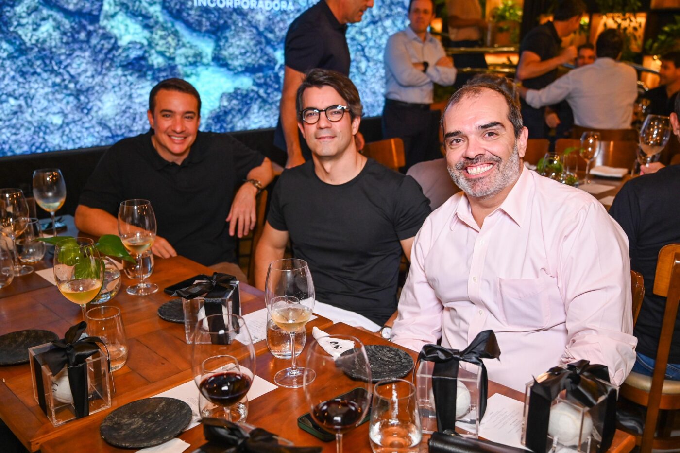 Samir Dracoulakis, Daniel Argolo e André Boechat
