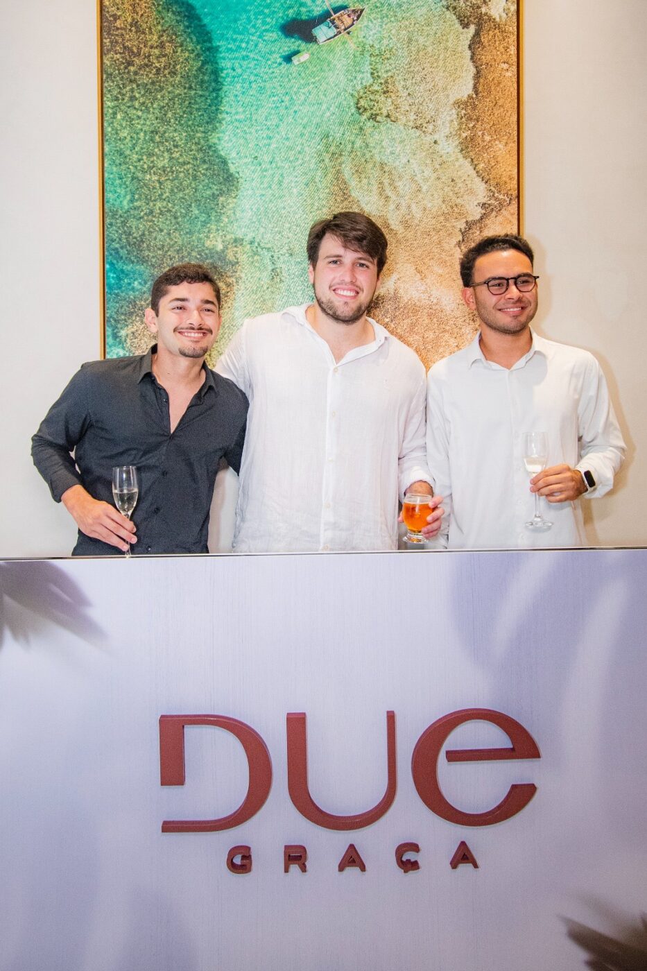 Walmir Filho, Daniel Gradin e Francisco Telles