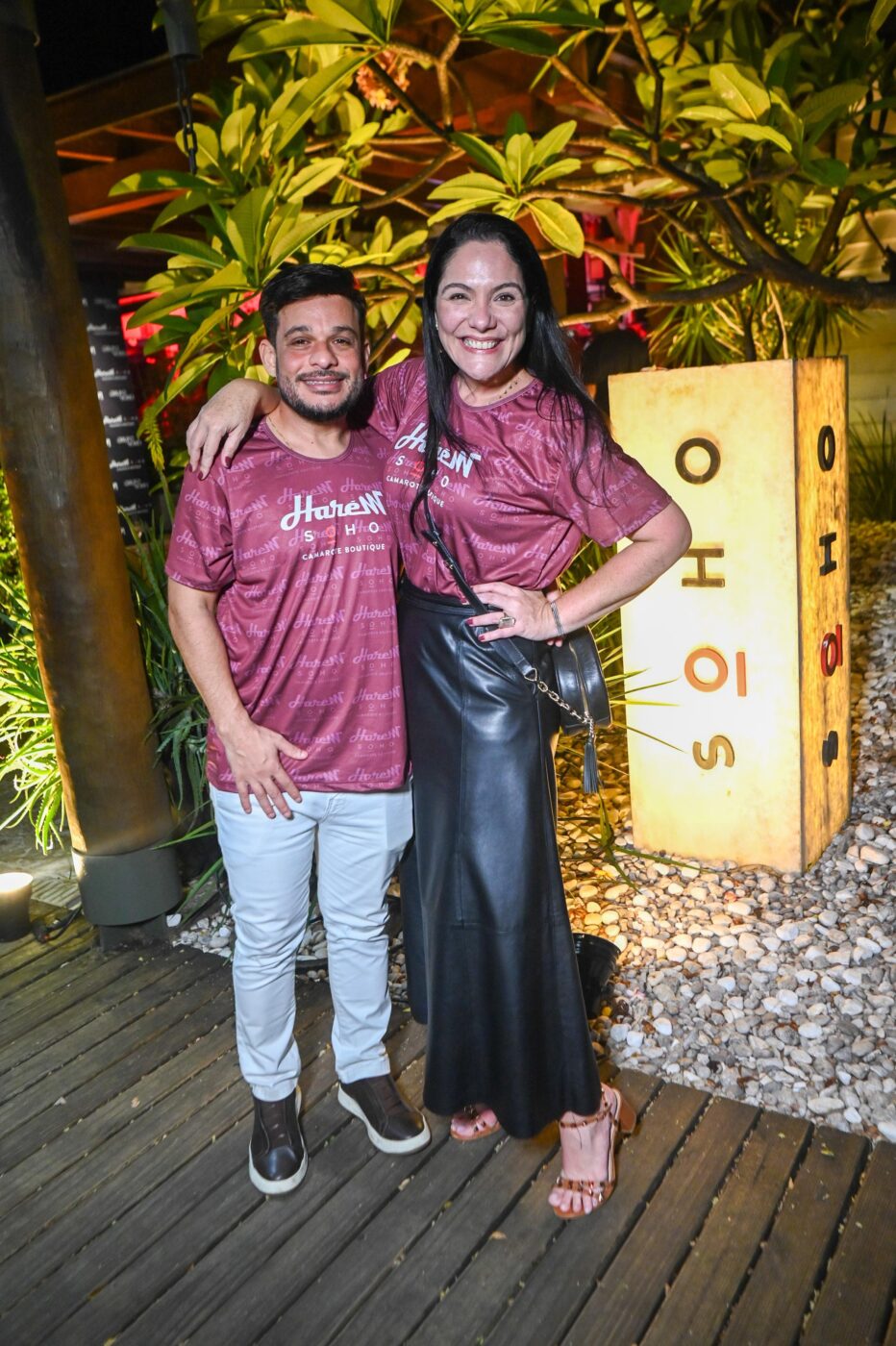 Marcos Sousa e Clara Lisbôa