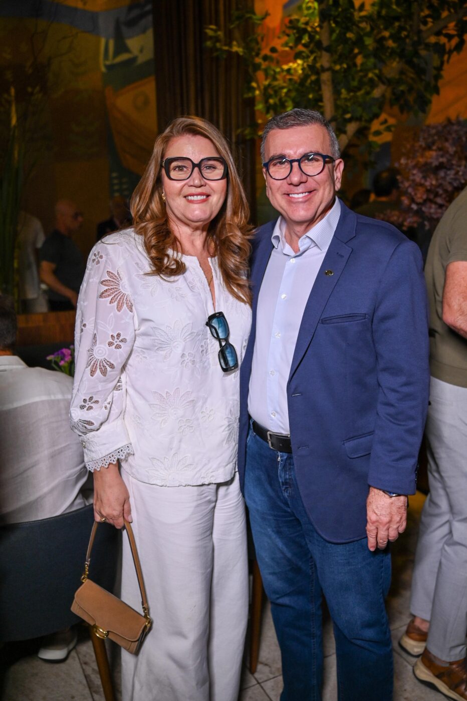 Veruschka e Augusto Correia Lima