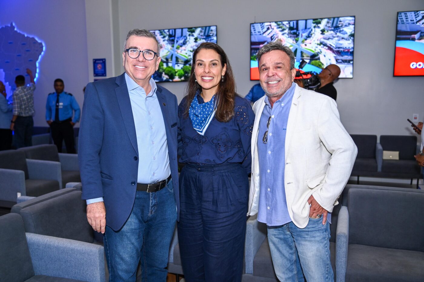 Augusto Correia Lima, Letícia Pineschi e Wagner Menezes