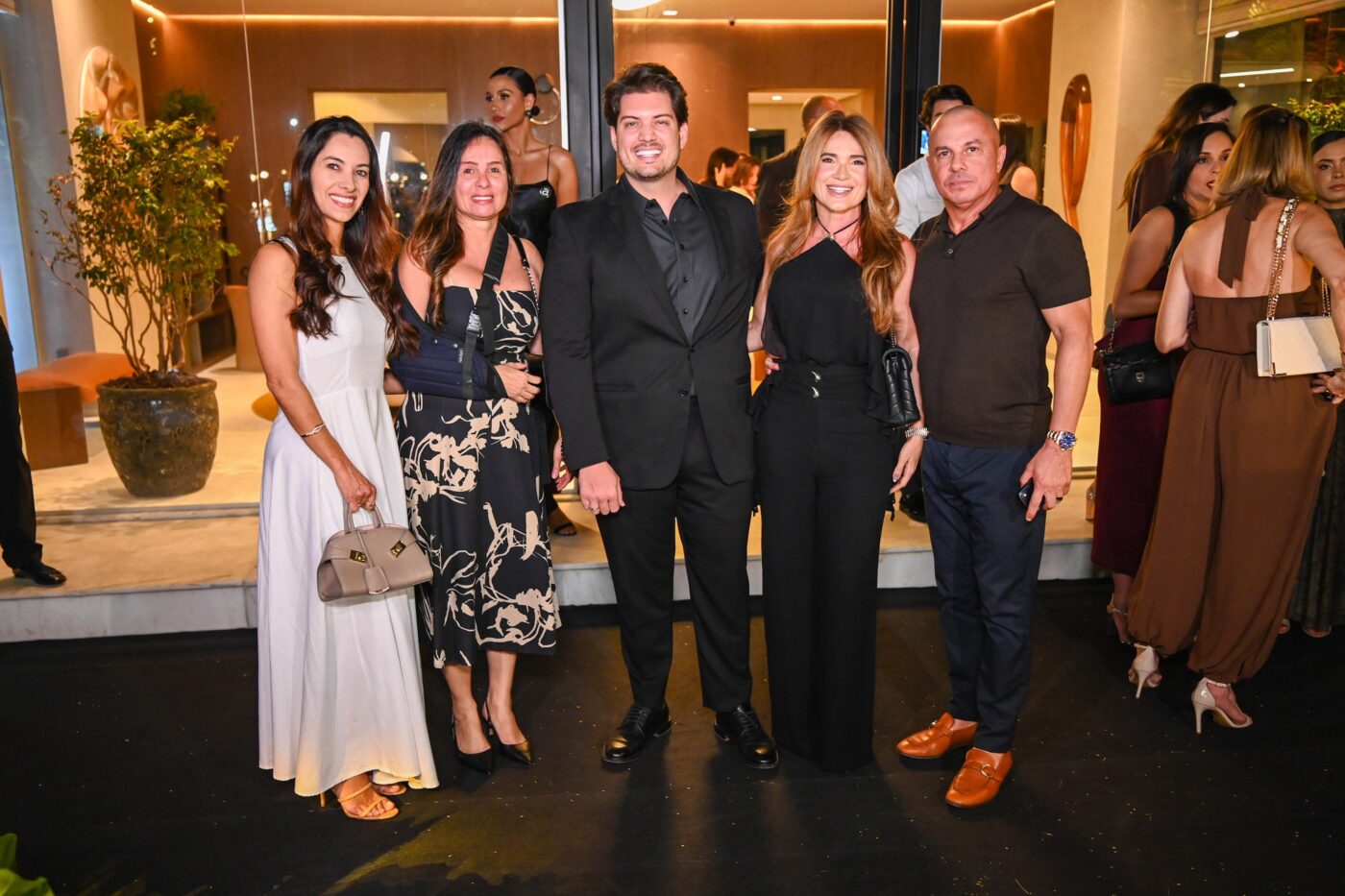 Rafaela Marques, Rita Borges, Kauê Gramulha, Patrícia Lima e Lima