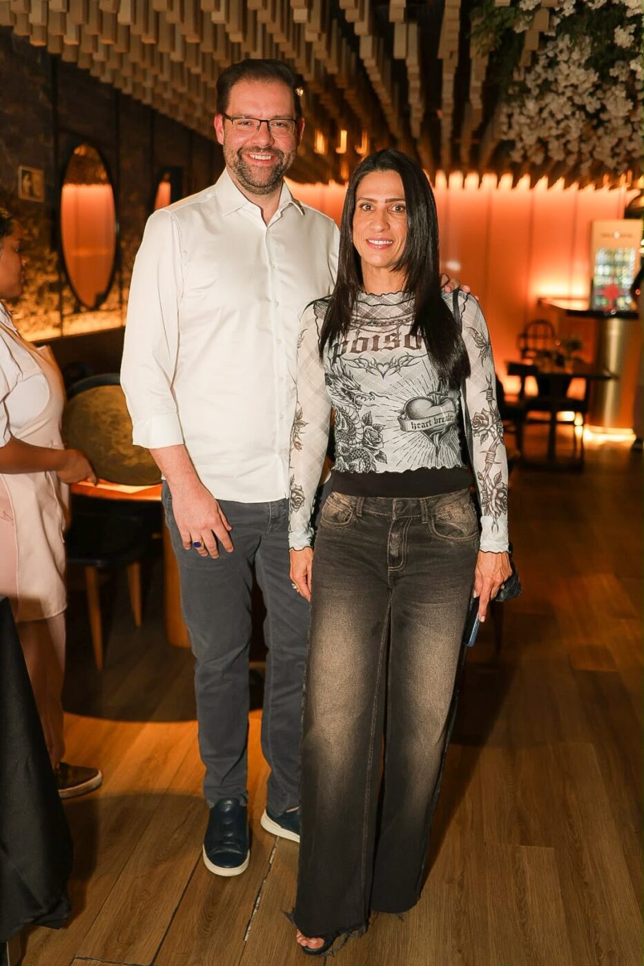 Max Heindl e Karine Queiroz