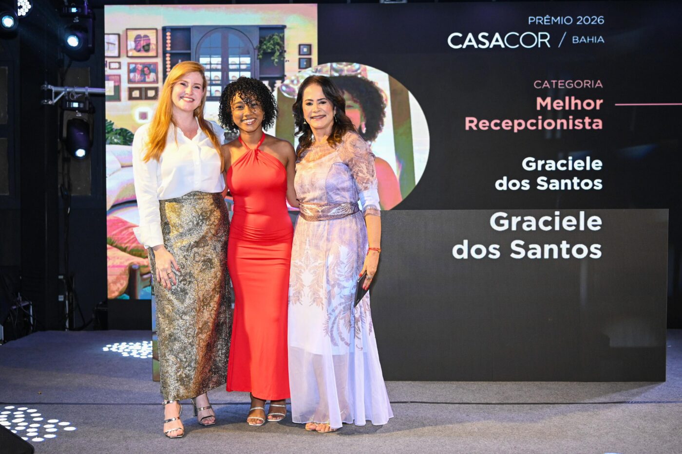 Mai Saraiva, Graciele dos Santos e Magali Santana