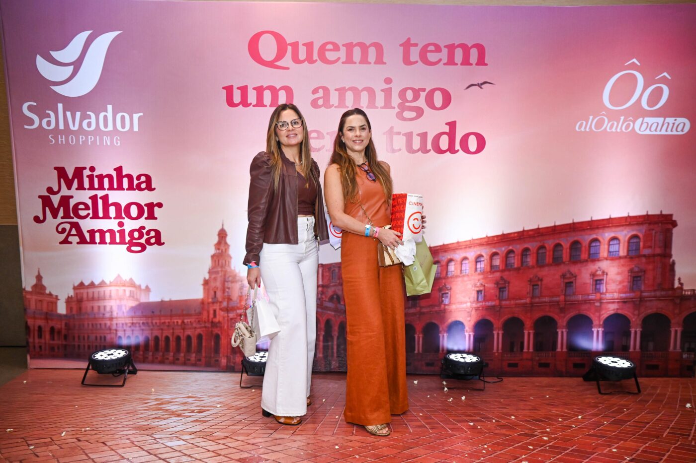 Sandra Valois e Luana Tanuri