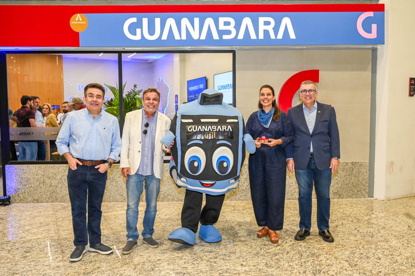 Rodrigo Montalverne, Wagner Menezes, Letícia Pineschi e Augusto Correia Lima