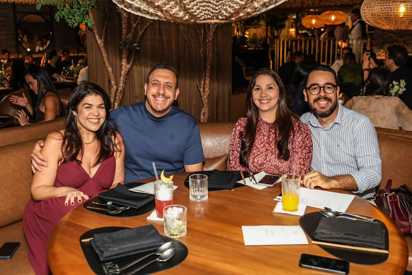 Tatiana Souto, Victor Gomes, Lidiane e  Samir Gomes