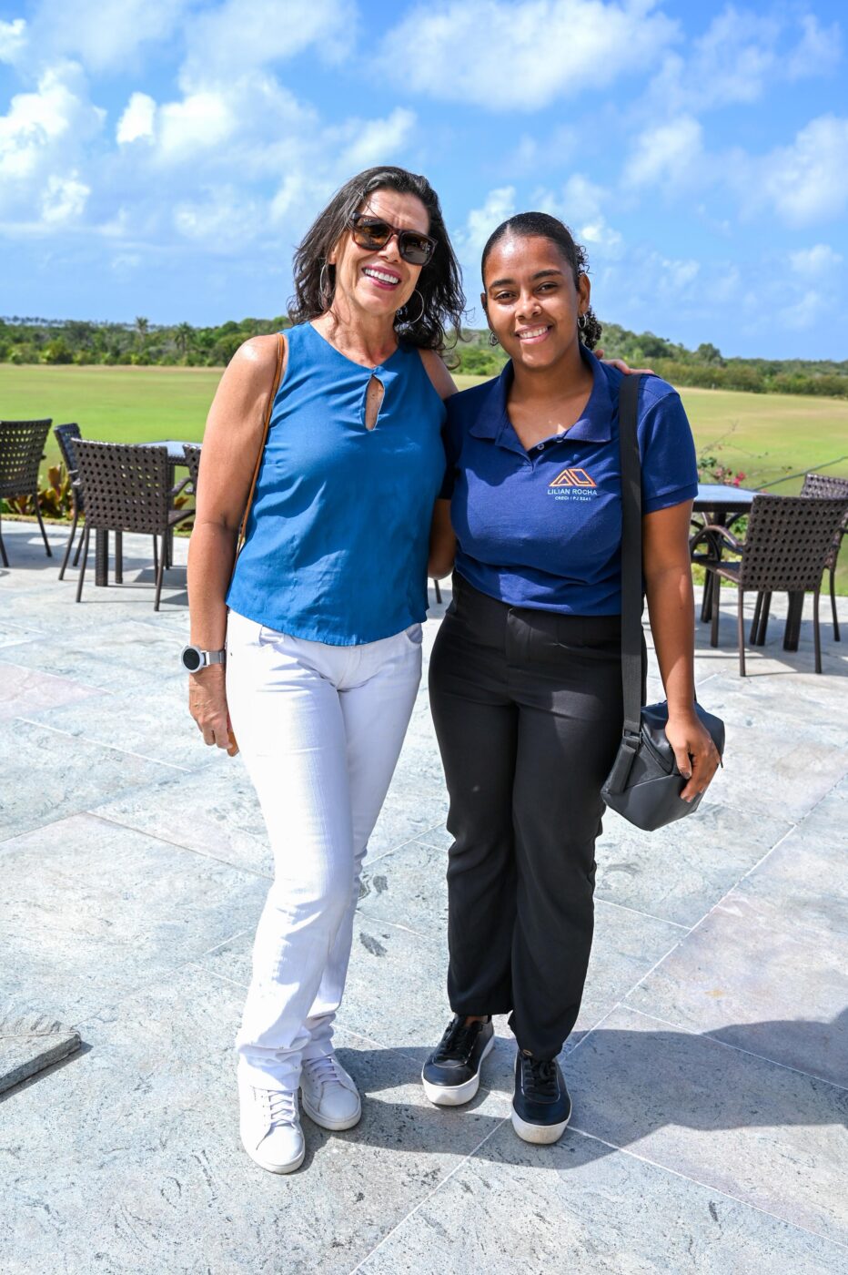 Lilian Rocha e Thaiane Santos