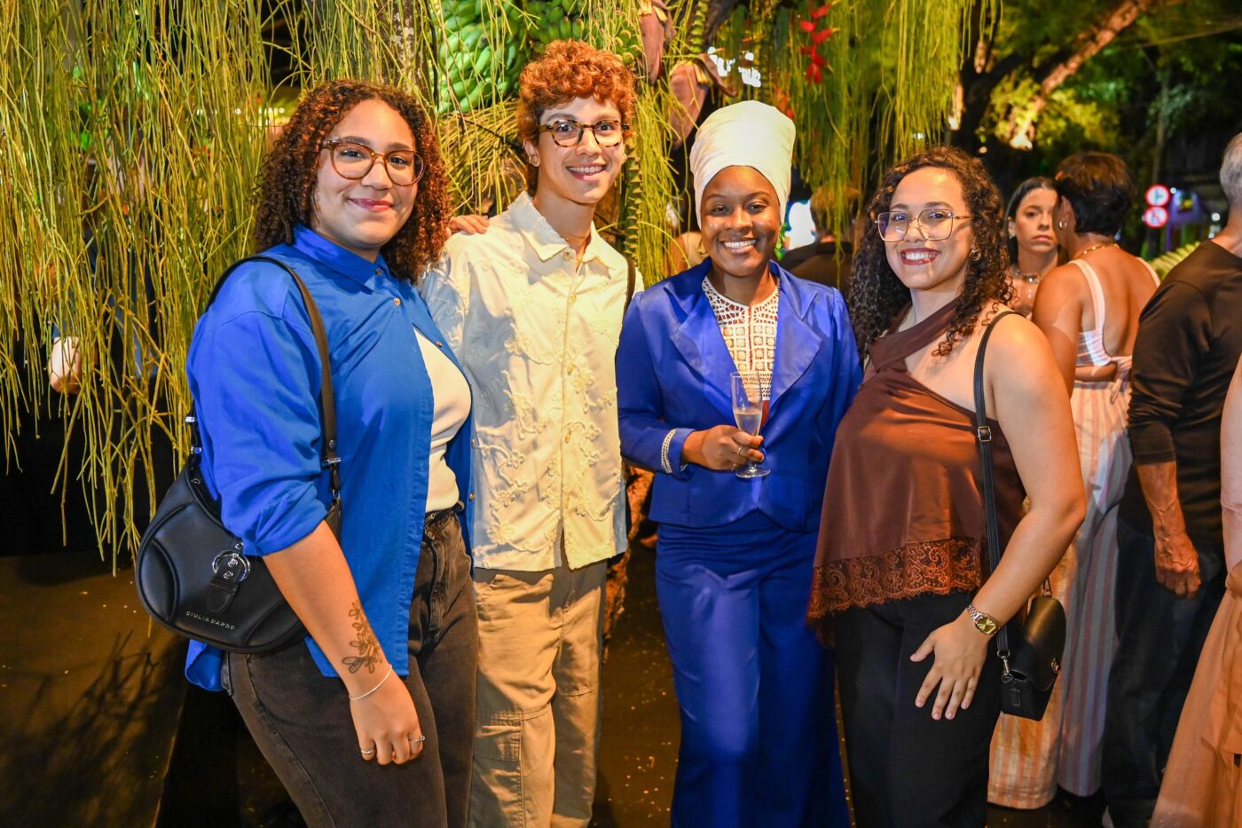 Júlia Pinheiro, Gabriel Pedreira, Acácia Araújo e Mirele Oliveira