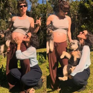 Renata Gaspar revela nome da primeira filha e fala sobre gravidez: ‘Já estou maternal’