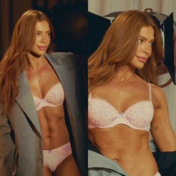 Aos 44 anos, Grazi Massafera impressiona ao exibir abdômen definido em nova campanha