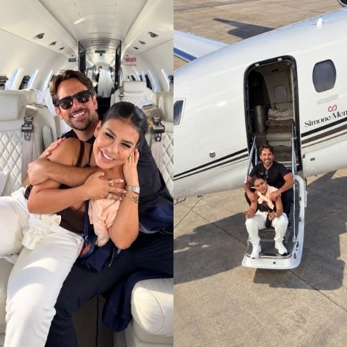 Simone Mendes desembarca em Orlando com avião próprio de R$ 30 milhões e ganha recepção especial