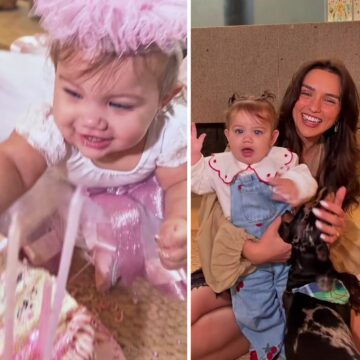 Rafa Kalimann comemora 8 meses da filha Zuza: ‘Nossa mini diva’