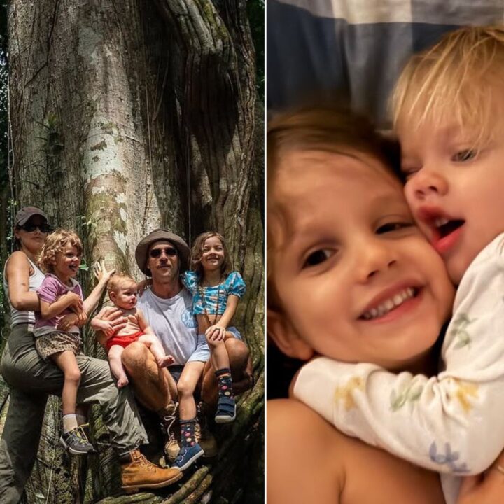 Filhos de Laura Neiva e Chay Suede aparecem em registros fofos nas redes sociais