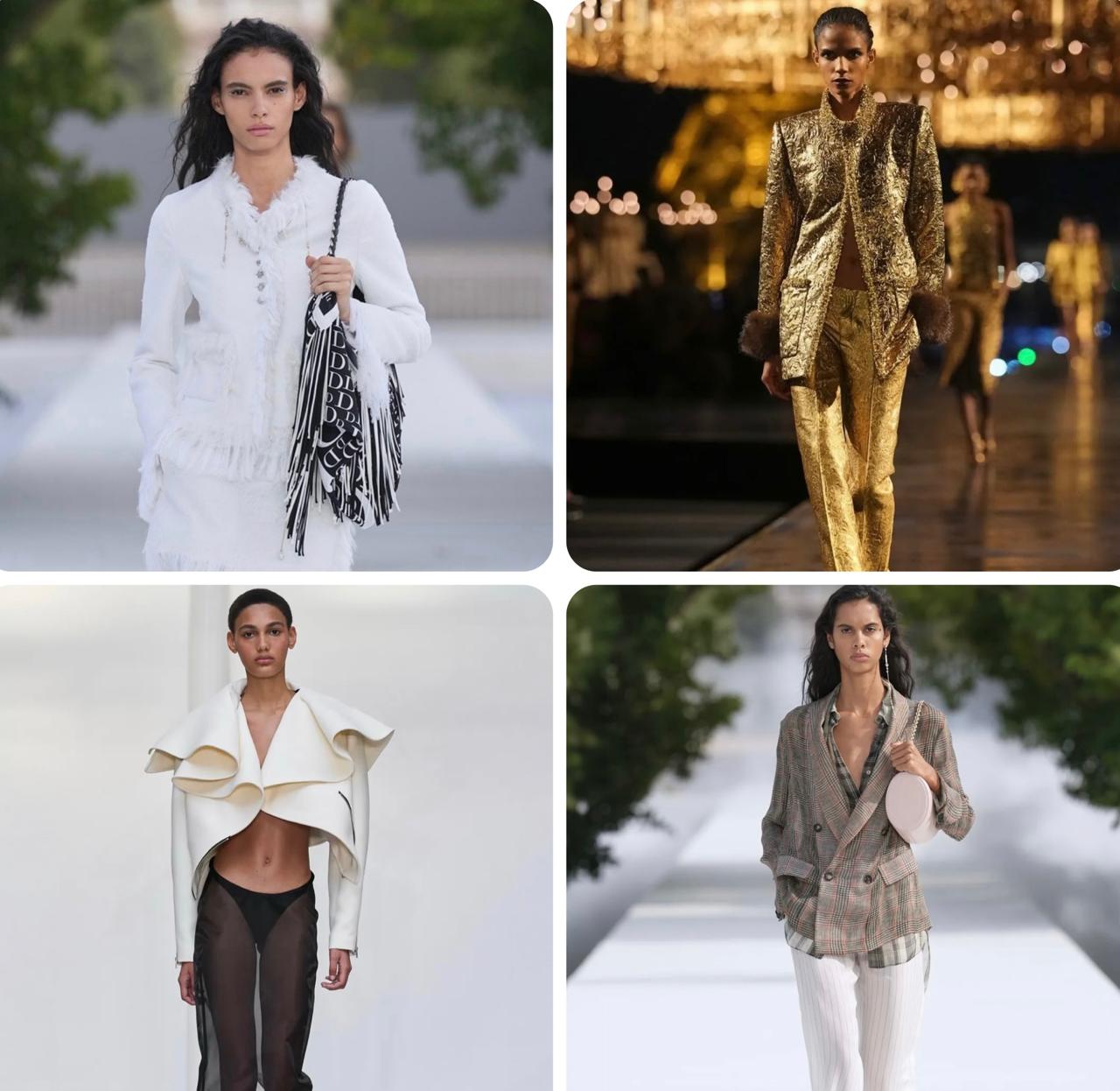 Baianas se destacam na Paris Fashion Week 2026 com desfiles para Dior e Saint Laurent