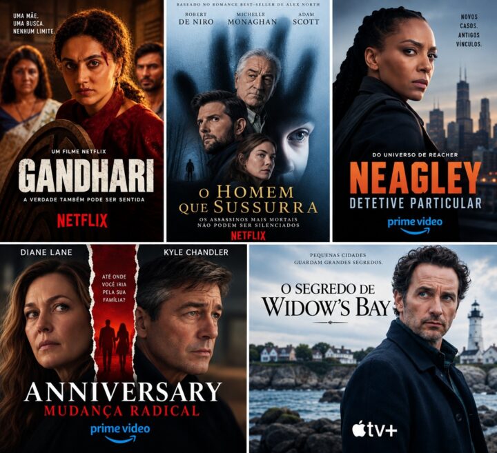 Netflix, Prime Video e Apple TV+: veja o que está em alta para assistir neste fim de semana