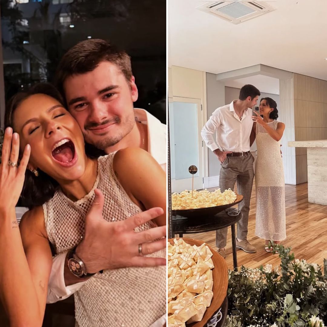 Aos 23 anos, filho mais velho de Fábio Assunção celebra noivado com nutricionista: “Foi um sonho”