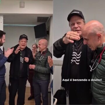 Aos 73 anos, Chico Pinheiro realiza última sessão de quimioterapia e reflete: ‘O que a vida quer da gente é coragem’
