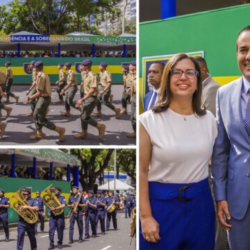 Desfile do 7 de Setembro movimenta o Centro de Salvador